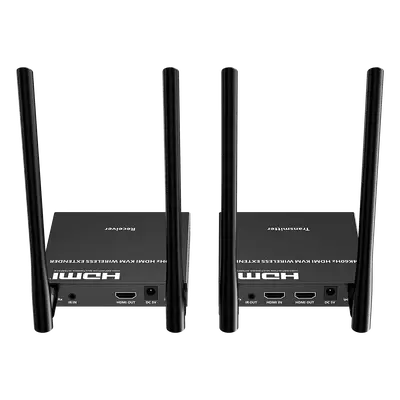 Extensor HDMI Inalámbrico / 4K@60Hz 4096x2160 / KVM Integrado / Banda 5G / Alcance 50 m (164 ft) / 1 a 4 Pantallas - Imagen 4