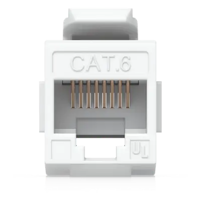 Acoplador Keystone / Cat6 Pass-Through / 10 Gbps / PoE / Snap-In / Paquete 12 Unidades - Imagen 4