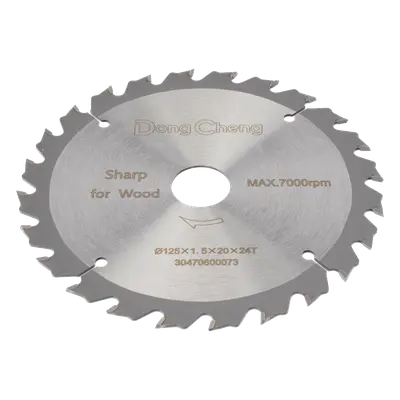 Hoja de Sierra Circular / 5 in (127 mm) / 24 Dientes ATB / 7000 RPM / Apertura 20 mm - Imagen 4