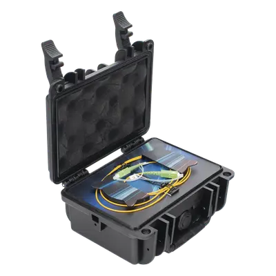 Caja Simuladora de Red PON / 2 Niveles de Splitter / Pruebas OTDR / Laboratorio y Campo - Imagen 4