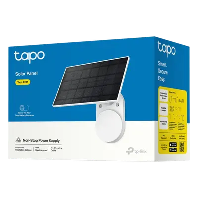 Panel Solar para Cámaras de Seguridad / 2.5 W / 5.2 V / IP65 / Cable 4 m (13.1 ft) / Conexión Tipo-C + Micro USB / Montaje Ajustable - Imagen 4