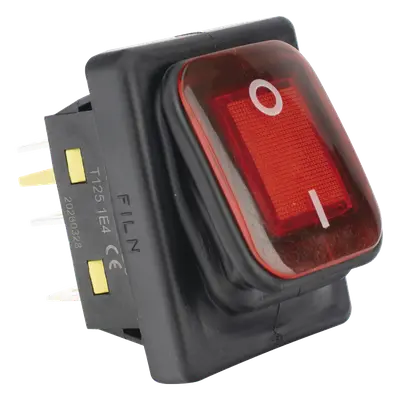 Interruptor Industrial con LED / IP65 / Contactos NO-COM-NC / Operación -40°C a 125°C / 12/24 VCC / 30A - Imagen 4