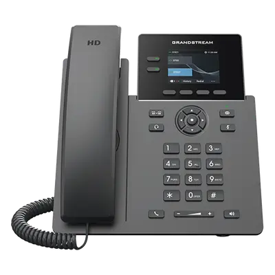 Teléfono IP PoE / 2 Líneas / Pantalla LCD TFT 2.4 Pulgadas Color / 8 Botones Virtuales VPK / Conferencia 5 Vías / Audio HD / Seguridad Carrier-Grade - Imagen 4