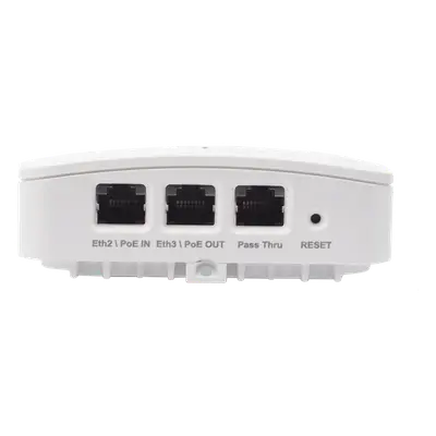 Punto de Acceso Wi-Fi 6 / Diseño de Pared / 2.5 Gbps / 3 Puertos Gigabit / PoE Passthrough / Radio IoT / Gestión Cloud - Imagen 5