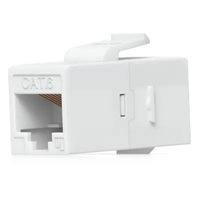 Acoplador Keystone / Cat6 Pass-Through / 10 Gbps / PoE / Snap-In / Paquete 12 Unidades - Imagen 5