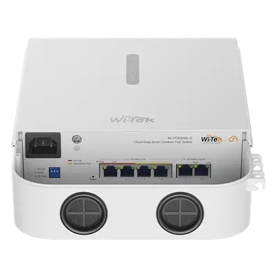Switch PoE para Exterior / 4 Puertos 10/100 Mbps PoE af/at / 2 Puertos Uplink / Presupuesto 60 W / Alcance PoE 250 m (820.2 ft) / IP65 / Gestión en la Nube - Imagen 6