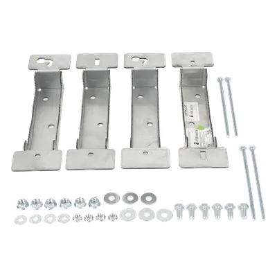 Montaje para Poste / Acero Galvanizado / Compatible con Gabinetes GBP01-04 / Instalación en Pared o Poste - Imagen 5