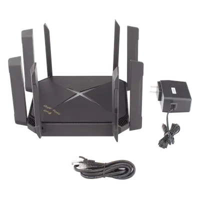 Router Wi-Fi 6 / 5,951 Mbps / Dual Banda 4x4 / 2.5G WAN + 5 Puertos Gigabit / Mesh OFDMA / 8 Antenas / 90 m (295.3 ft) Cobertura - Imagen 8