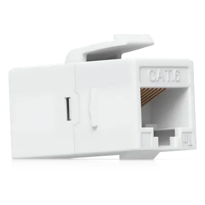 Acoplador Keystone / Cat6 Pass-Through / 10 Gbps / PoE / Snap-In / Paquete 12 Unidades - Imagen 6