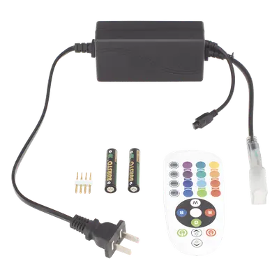 Adaptador de Corriente LED / Control Remoto RGB / 50 m (164 ft) / 127V~ / 300W Máx / IP65 - Imagen 6