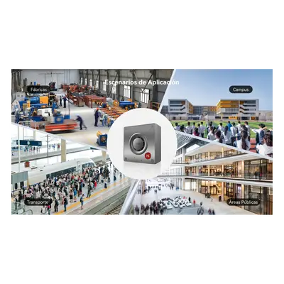 Intercom IP para Exterior / Cámara 4 Megapixel (1080p) / HDR e Iluminación IR / Altavoz 5W y Doble Micrófono con Reducción de Ruido / Panel Acero Inoxidable y Cuerpo Aluminio / IP66 e IK10 / PoE+ / 2 Líneas SIP - Imagen 10