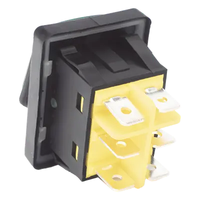 Interruptor Industrial / LED Verde / IP65 / NO-COM-NC / -40°C a 125°C / 30A / 38 x 28 x 29.5 mm - Imagen 8
