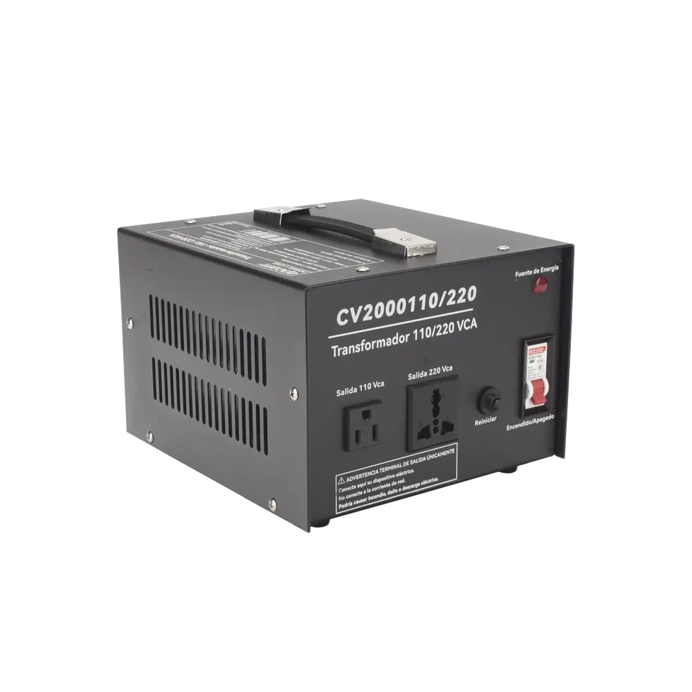 Convertidor de Voltaje / 2000 VA / 110 Vca / 220 Vca / Monofásico / Eficiencia ≤98% - Imagen 6