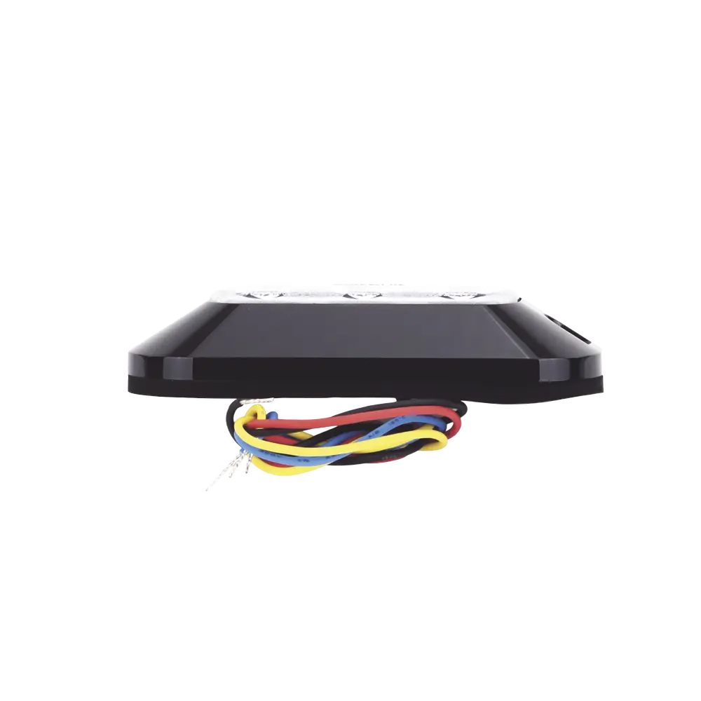 Luz Auxiliar LED / 3 LEDs Alta Intensidad / 21 Patrones Programables / IP67 / 12-24 VCC / Azul - Imagen 4