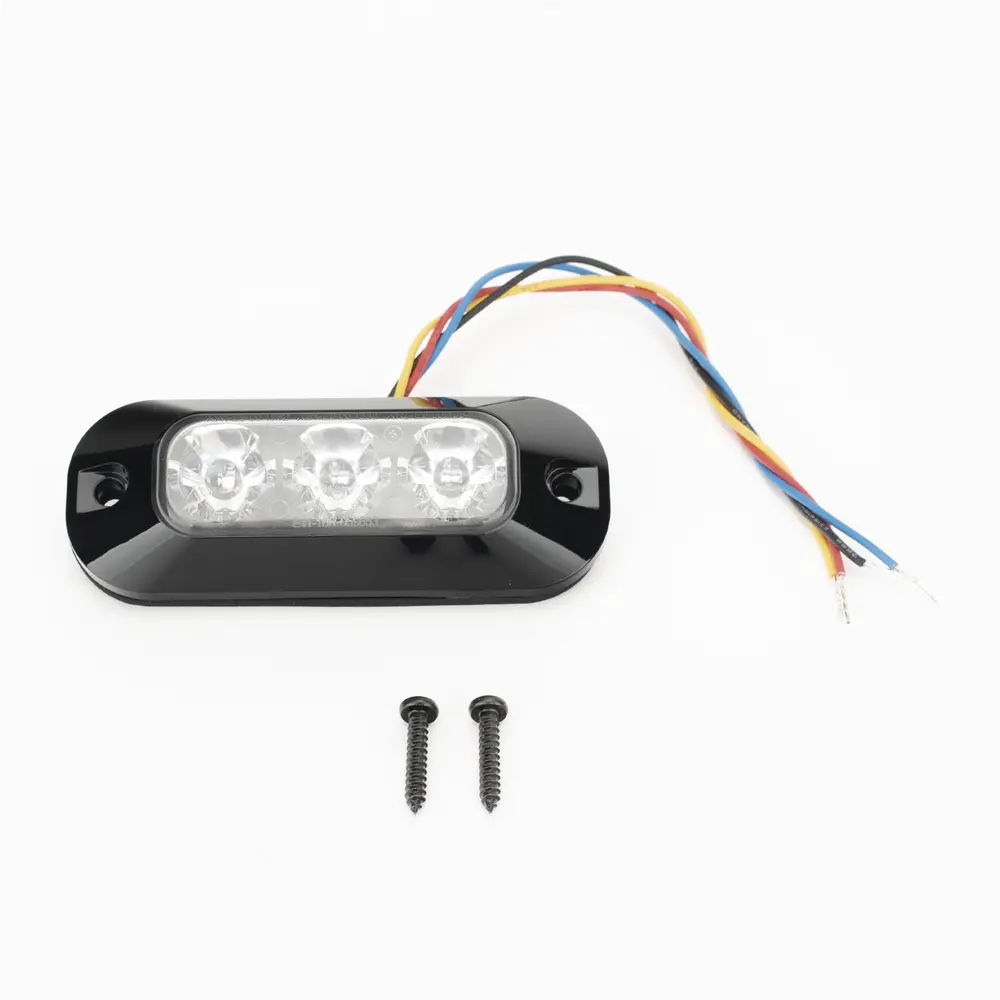 Luz Perimetral LED / 3 LEDs / 21 Patrones de Destello / 12-24 VCC / SAE J595 Clase I / Uso Interior y Exterior - Imagen 6