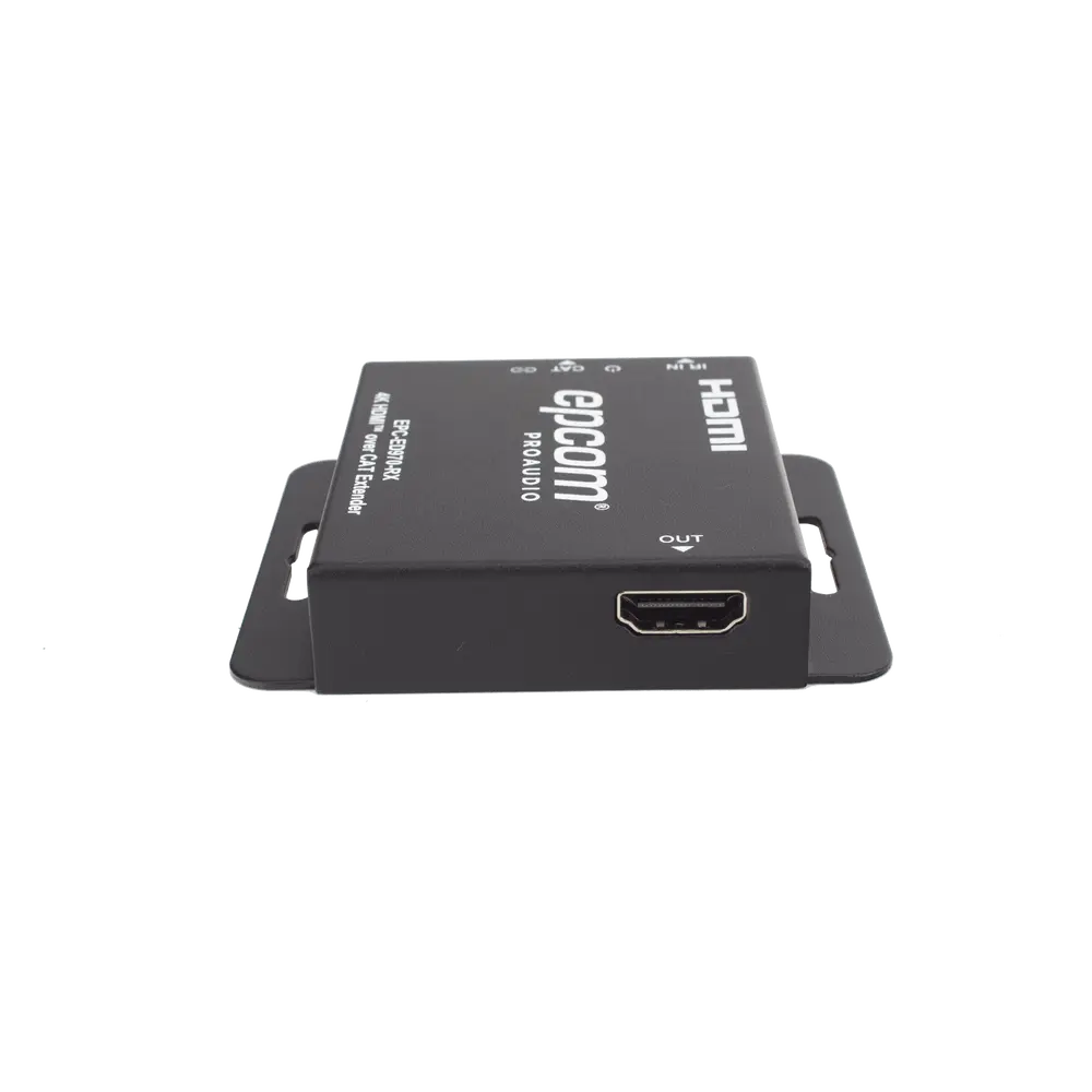 Receptor HDMI Extensor / 4K@30Hz a 40 m (131.2 ft) / 1080p a 70 m (229.7 ft) / HDCP 1.4 / Control IR Unidireccional / PoC / Puerto Loop HDMI - Imagen 4