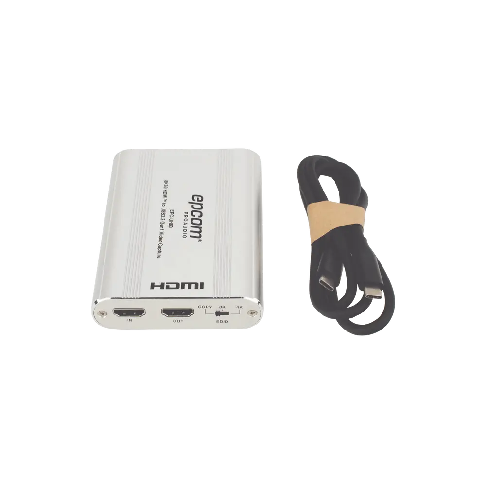 Tarjeta de Captura HDMI / 8K@60Hz / 4K2K@144Hz / USB 3.2 Gen 1 / Ancho de Banda 48 Gbps / Mezcla de Audio / Aluminio - Imagen 7