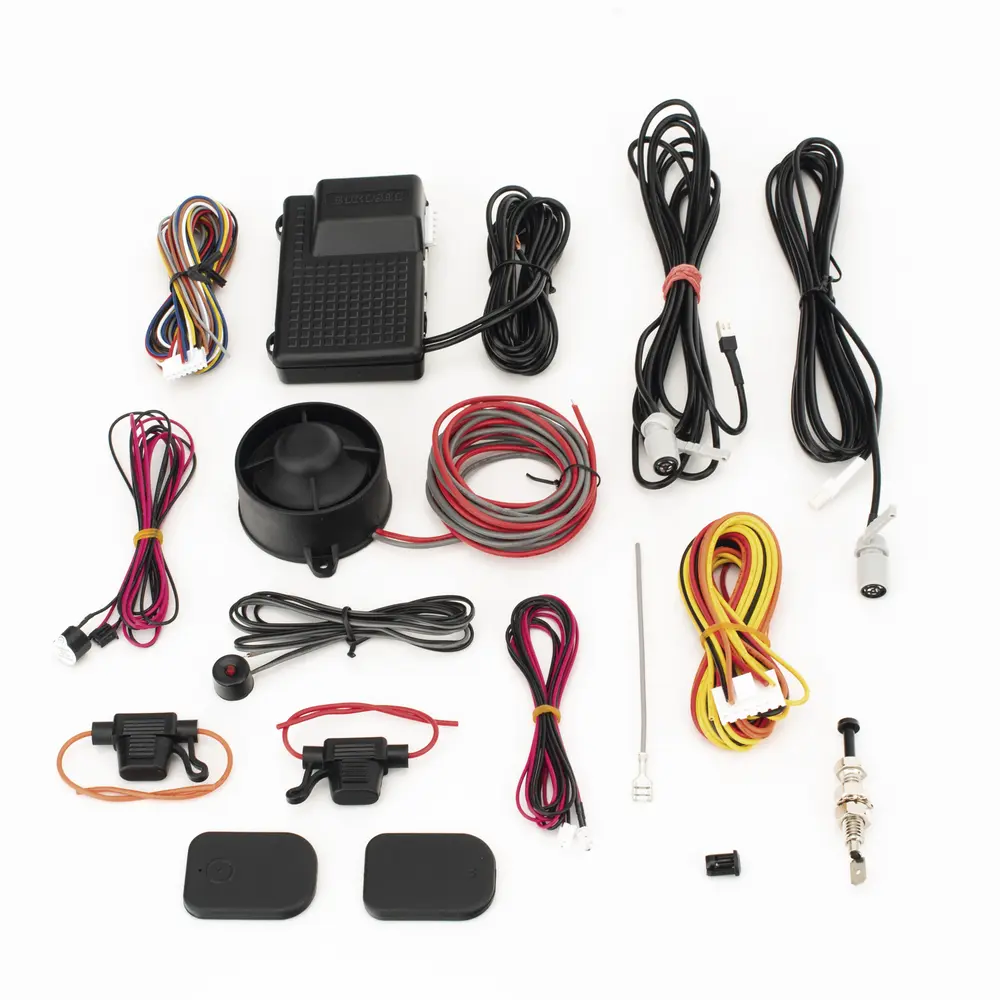 Sistema de Alarma Vehicular / Inmovilizador 25A / CAN Bus +800 Modelos / Triple Sensor Ultrasónico / 2.4 GHz ID-Tag / -40°C a +85°C - Imagen 7
