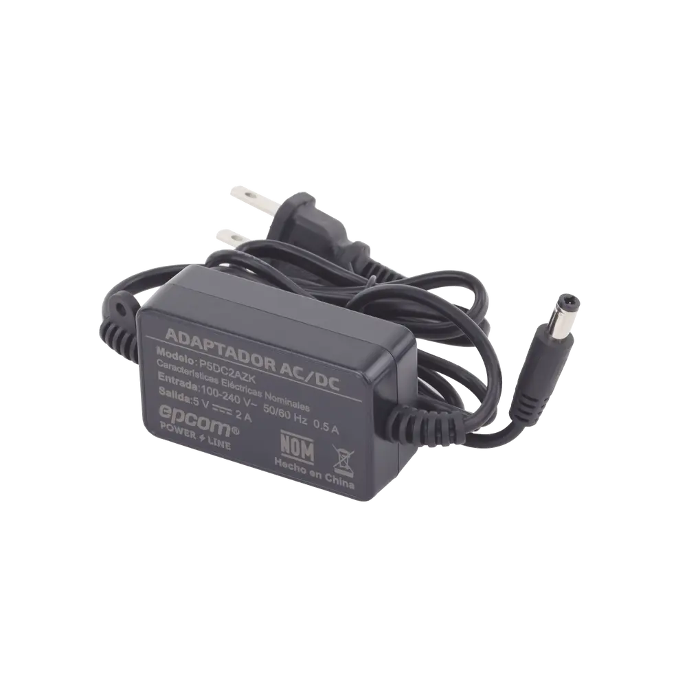 Adaptador de Poder / 5 Vcc / 2 A / Entrada Universal 100-240 Vca / UL / Compacto 62.2 x 39 x 23.4 mm - Imagen 5
