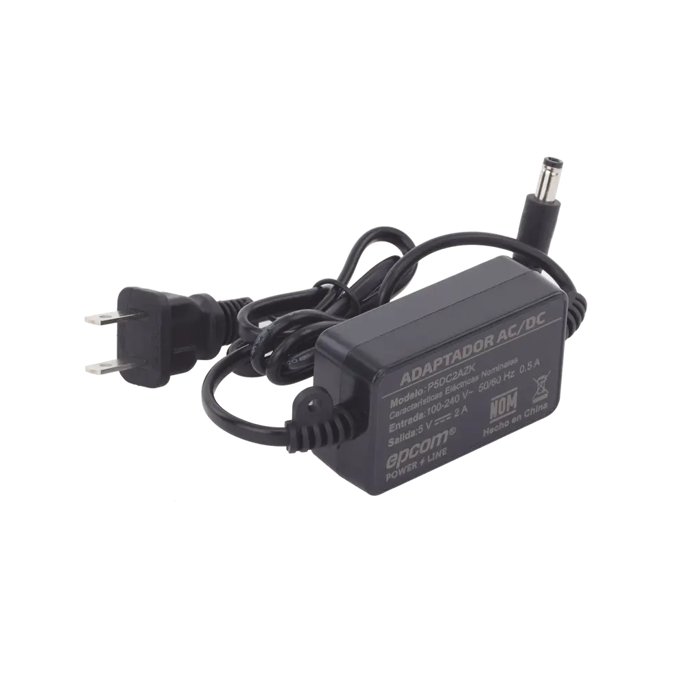 Adaptador de Poder / 5 Vcc / 2 A / Entrada Universal 100-240 Vca / UL / Compacto 62.2 x 39 x 23.4 mm - Imagen 9