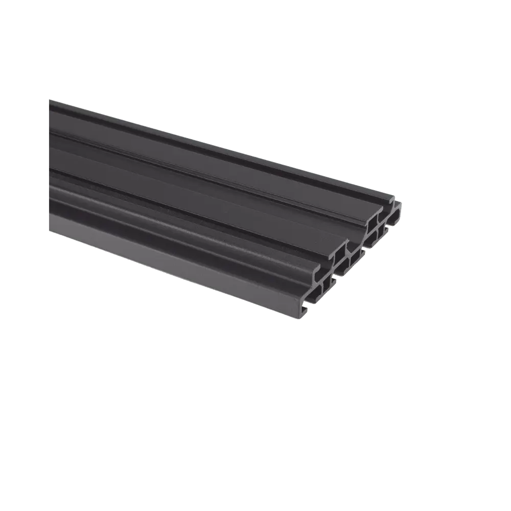 Riel de Aluminio para Videowall / Longitud 1000 mm (3.3 ft) / Altura 120 mm / Ancho 21 mm / Diseño Modular Extensible / Compatible Tornillos M8 - Imagen 6