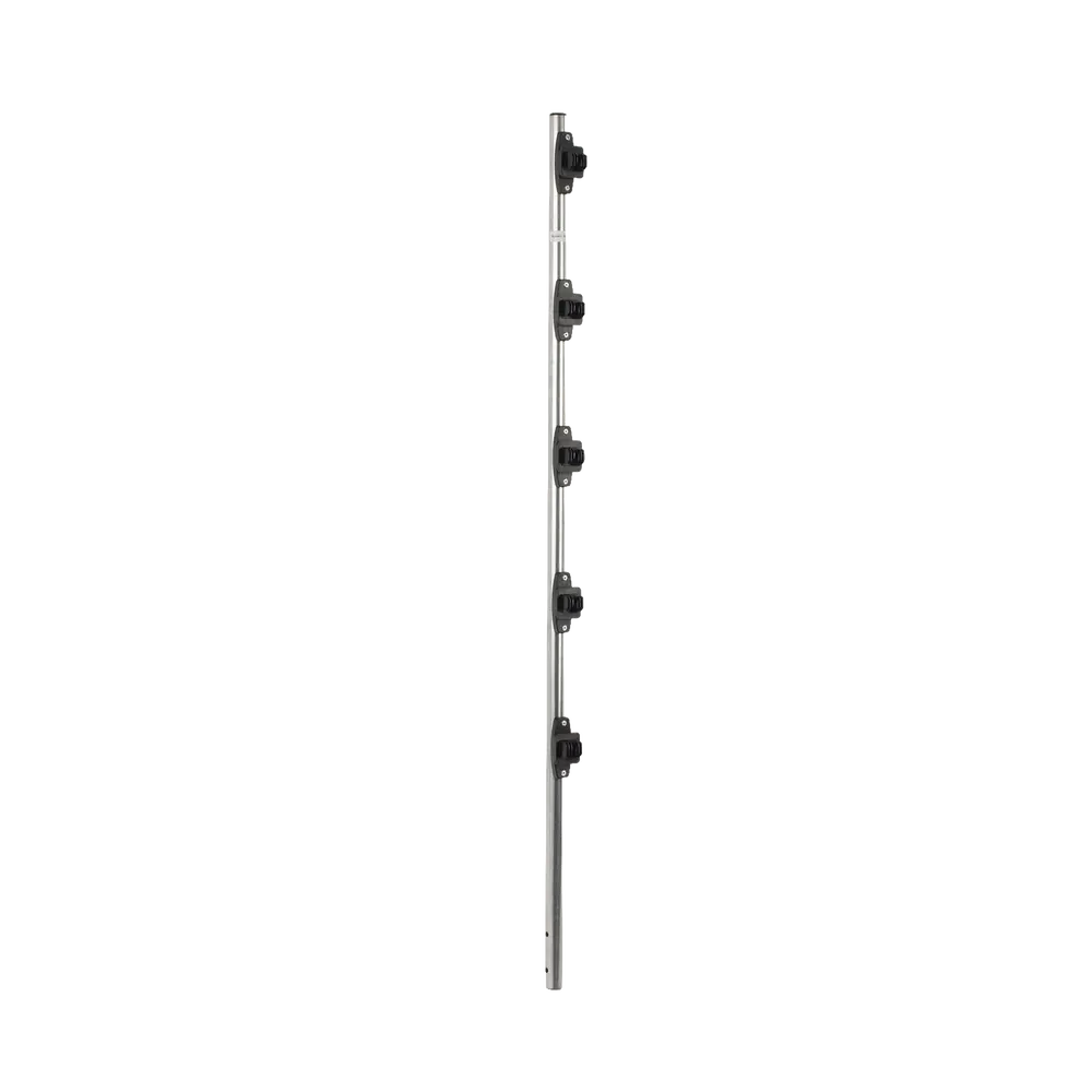 Poste de Paso para Cercas Eléctricas / Tubo de Acero Galvanizado / 5 Aisladores / Longitud 1.2 m (3.9 ft) / Diámetro 25 mm (1 in) / Peso 0.92 kg - Imagen 2
