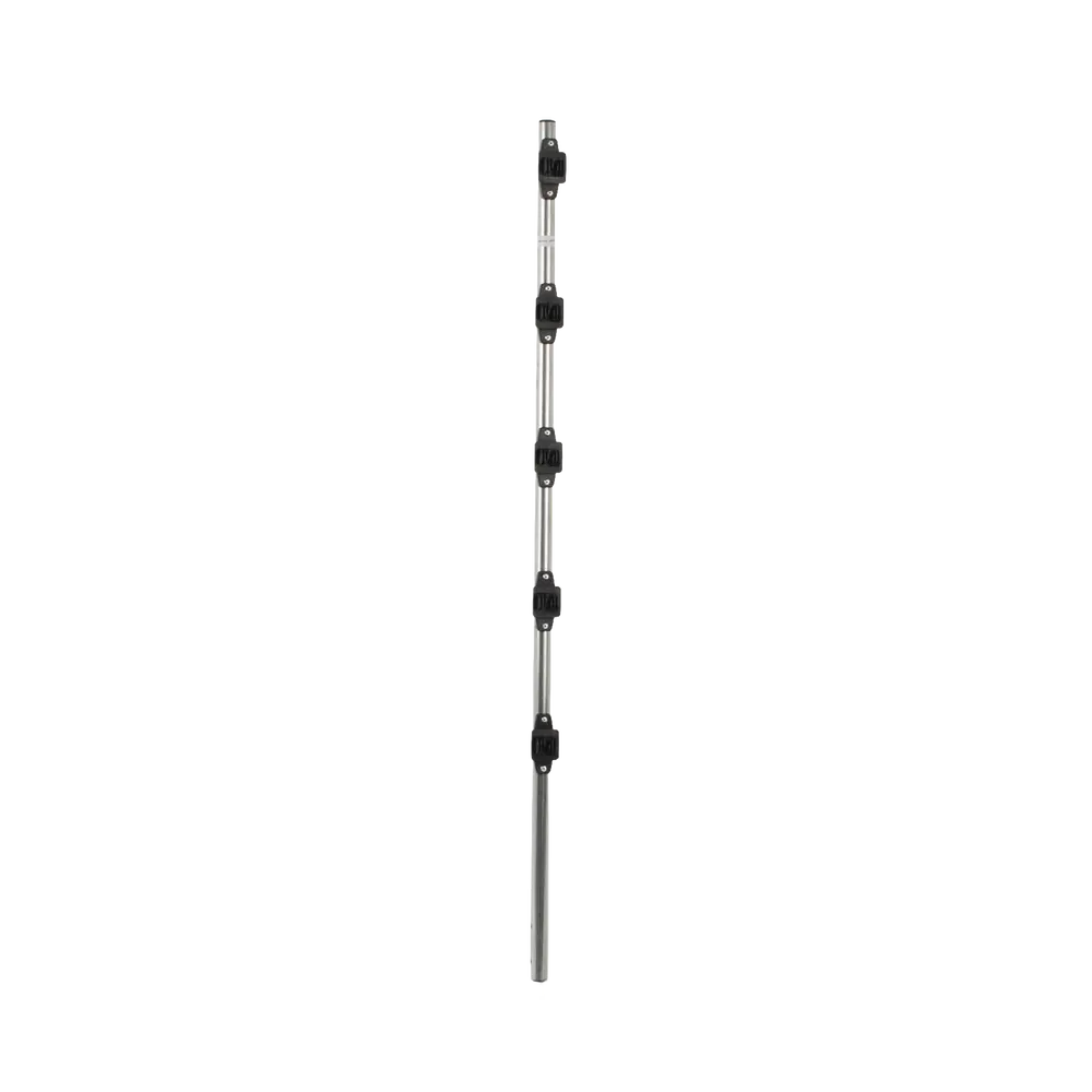 Poste de Paso para Cercas Eléctricas / Tubo de Acero Galvanizado / 5 Aisladores / Longitud 1.2 m (3.9 ft) / Diámetro 25 mm (1 in) / Peso 0.92 kg