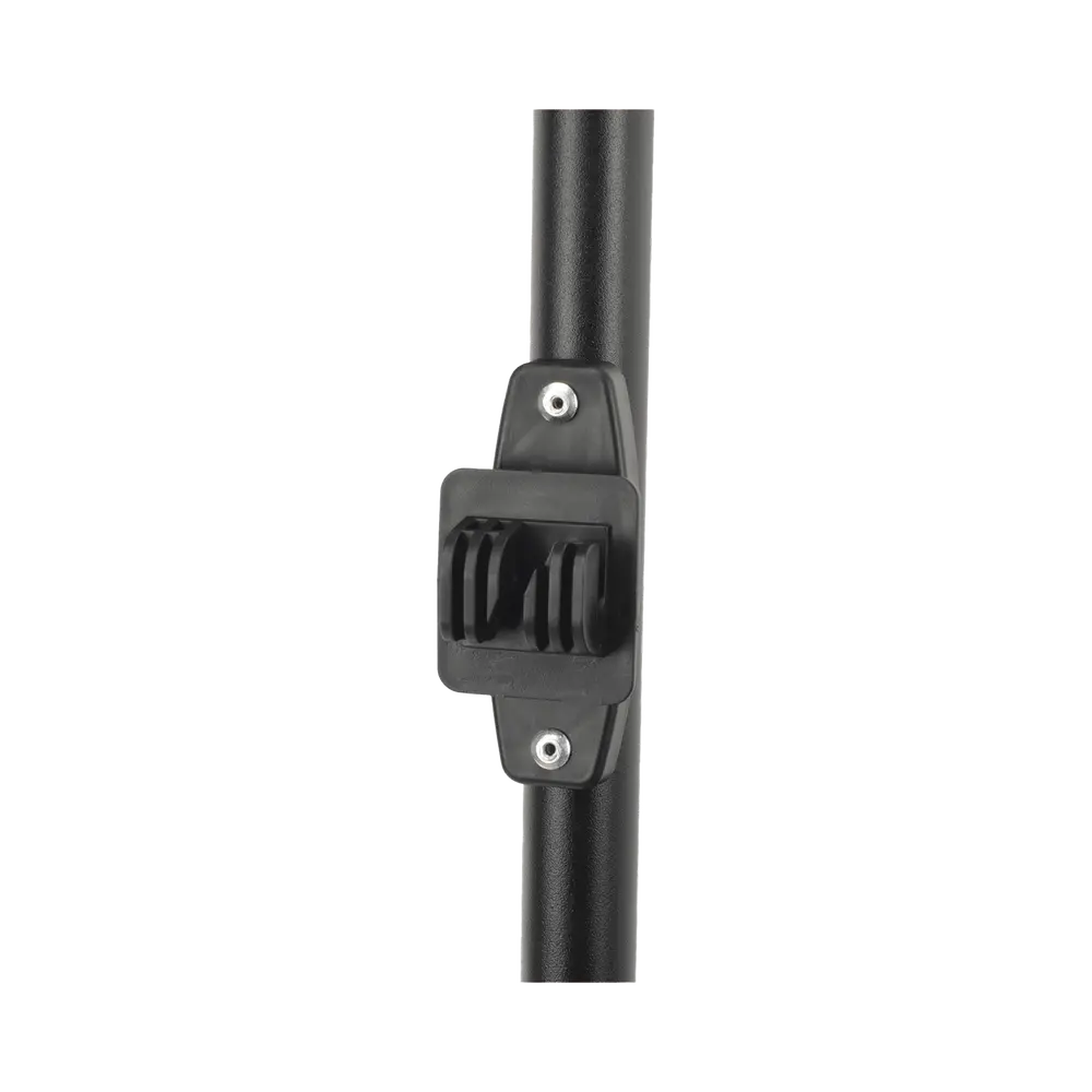 Poste de Paso para Cerca Eléctrica / Tubo de Acero Galvanizado / 6 Aisladores / 1.4 m (4.6 ft) / Diámetro 25 mm (1 in) / Acabado Negro - Imagen 4