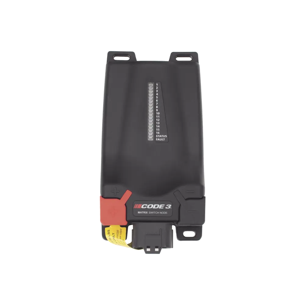 Nodo de Interfaz para Sistema de Control de Luces de Emergencia / Compatible con Matrix / Integración Vehicular - Imagen 2