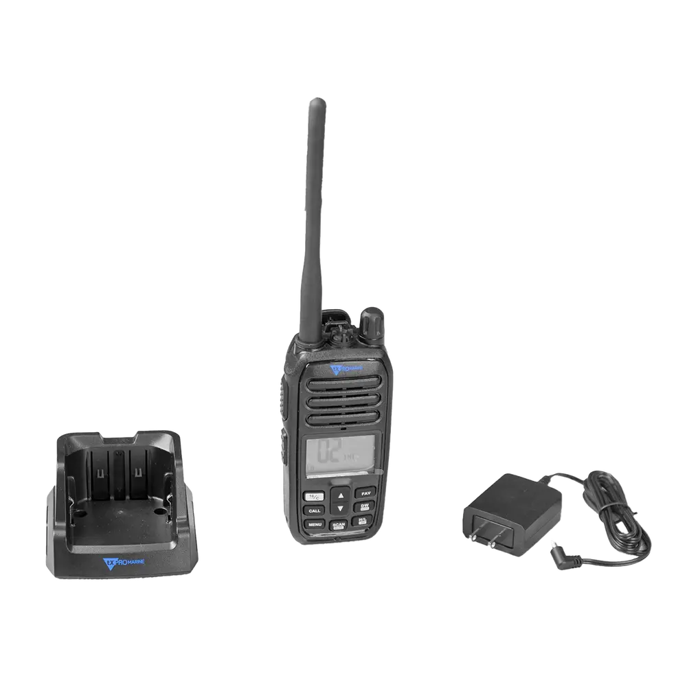 Radio Portátil VHF Marino / IP67 Sumergible / 5W / Dual-Watch / NRC Anti-Ruido / Luz LED de Emergencia Activada por Agua / 156-163 MHz - Imagen 6