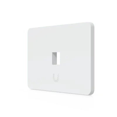 Placa Keystone Horizontal / 1 Puerto / Superficie Pintable / Policarbonato y Acero SGCC / 4.4 x 3.2 x 0.12 in / Paquete 4 Piezas - Imagen 2