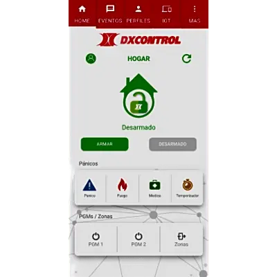 Comunicador Wi-Fi para Panel de Alarma / Control Remoto Bidireccional / 2 Salidas Domóticas / Notificaciones Push / Doble Banda 2.4 GHz / Compatible Contact ID - Imagen 5