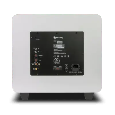 Subwoofer Activo / 12 Pulgadas / 500W RMS / Down-Firing / Recinto Sellado / Crossover 40-200 Hz / Acabado Blanco Mate - Imagen 3