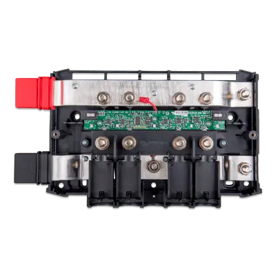 Barra de Distribución DC Modular / 4 Fusibles Mega / Indicadores LED / Sistema Lynx M10 / Monitoreo Individual - Imagen 5