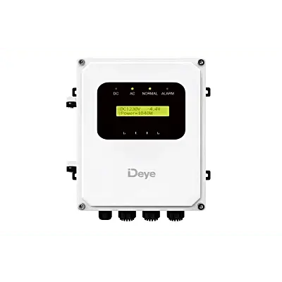 Bomba Solar Sumergible / 3000W(4HP) / Controlador Híbrido AC/DC / 136-264VAC / 108-403VDC / Motor PMSM / Acero Inoxidable AISI 304 - Imagen 4