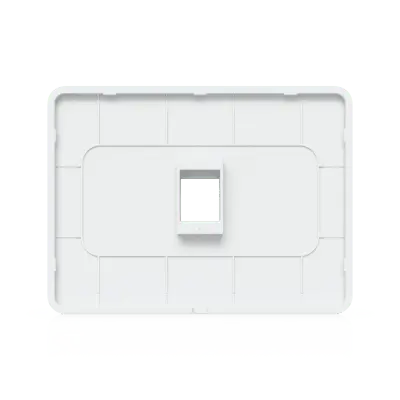 Placa Keystone Horizontal / 1 Puerto / Superficie Pintable / Policarbonato y Acero SGCC / 4.4 x 3.2 x 0.12 in / Paquete 4 Piezas - Imagen 6