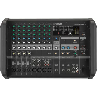 Mezcladora de Audio Amplificada / 12 Canales / Amplificador Clase-D 2x630W / 24 Efectos SPX / Supresor de Retroalimentación / 4/8 Ohms - Imagen 2