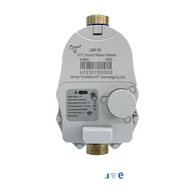 Medidor de Agua IoT LoRaWAN / 3/4 Pulgada / Válvula de Corte Eléctrica / Medición Sin Contacto / IP67 / Batería Litio 3.6V