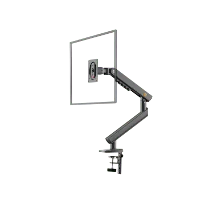 Soporte de Brazo Ergonómico para Monitor / 17"-32" / Carga 2-7 kg / Ajuste de Altura 419 mm / Rotación ±90° / VESA 75×75 y 100×100 - Imagen 2