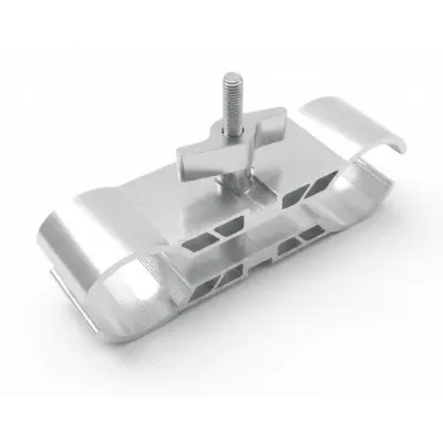 Abrazadera para Pata Ajustable / 18 cm x 5 cm / 7.09" x 1.97" / Aluminio / 250 g - Imagen 2