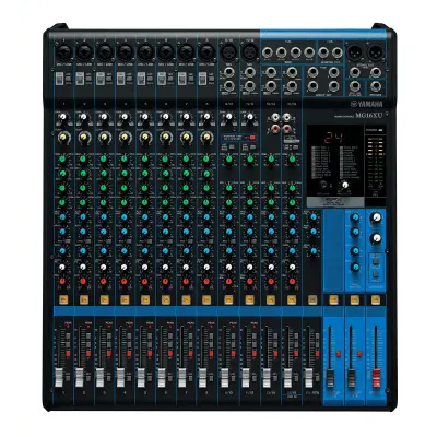 Mezcladora de Audio / 16 Canales / 10 Entradas de Micrófono / Efectos SPX Digitales / Interfaz USB 2x2 / 4 Buses Auxiliares - Imagen 2