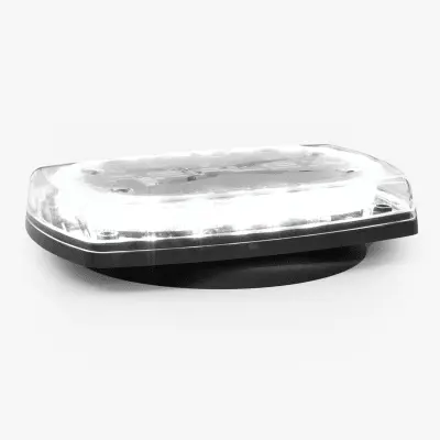 Minibar LED / 10 Pulgadas / 48 LEDs / 91 Patrones de Destello / 12-24 VDC / Base Magnética / Lente Transparente - Imagen 3