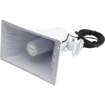 Bocina Corneta Voceo / 40 W / 8 Ohms / 95 dB a 15 m (49.2 ft) / RCA / 7.6 m (25 ft) / Intemperie - Imagen 3