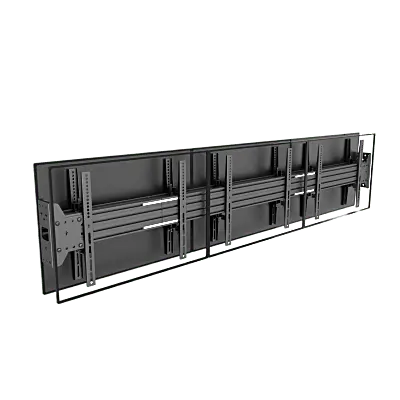 Placa de Montaje Doble para Pantallas / Montaje Pared a Pared / 8.9 x 5 x 3.7 pulgadas / Compatible Madera, Ladrillo y Hormigón - Imagen 5