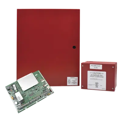 Panel de Control Híbrido / Incendio e Intrusión / 8 Particiones / 250 Zonas / V-Plex / 2 NAC 2.3 A