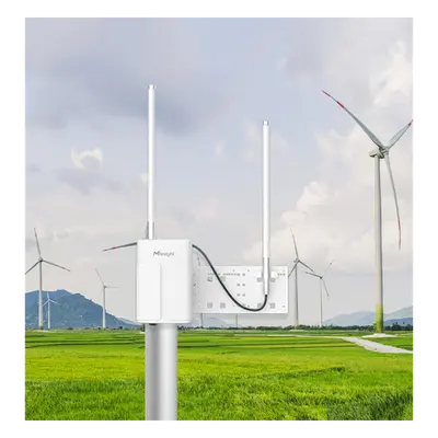 Gateway LoRaWAN para Exterior / 8 Canales / IP67 / 4G LTE / GNSS / PoE / Alcance 15 km (49,212.6 ft) / para BMS con BACnet y Modbus - Imagen 2