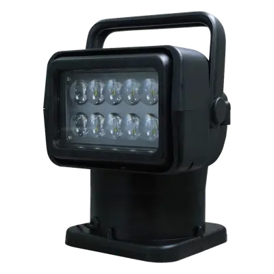 Faro de Búsqueda LED / 30W / 8000 Lux a 5 m (16.4 ft) / IP65 / Control Remoto / DC 12V/24V / Rotación 360° - Imagen 2