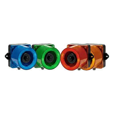 Baliza LED con Sirena / Verde / 31 Tonos / 123 dB / IP66 / 110-220 VCA - Imagen 2