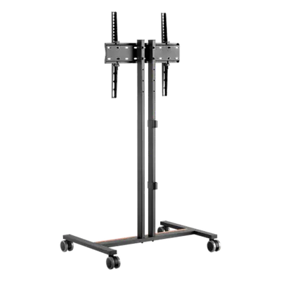 Soporte Móvil para TV / Hasta 55 Pulgadas / Carga 35 kg (77 lbs) / VESA 200x200 a 600x400 / Ruedas con Frenos / Altura Ajustable 4 Posiciones - Imagen 2
