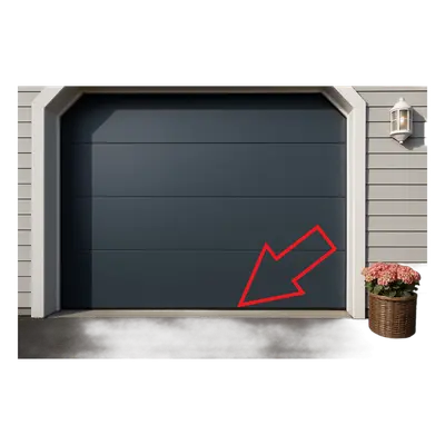Sello Plastico Rigido y Flexible P/ Puertas D/ Garage D/ 8 Pies D/ Ancho - Imagen 2